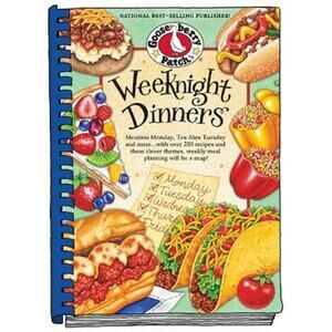 Gooseberry Patch Weeknight Dinners First Printing 2012 English cookbook